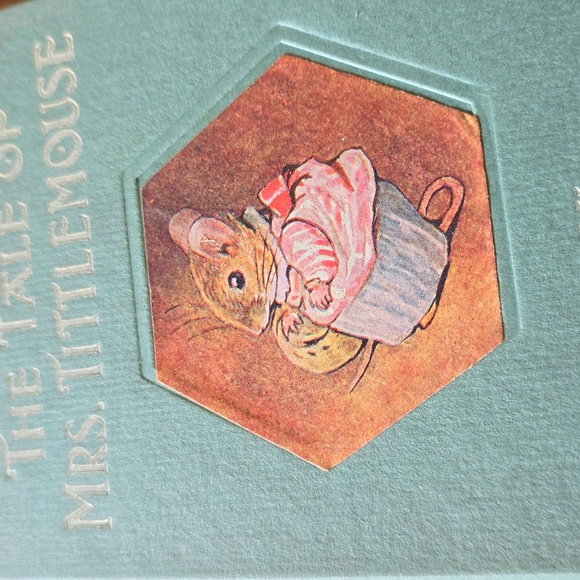 Vintage The Tale of Mrs. Tittlemouse by Beatrix Potter 1938 edition VGC - Picture 4 of 10